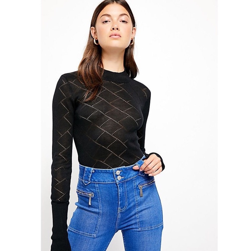Free People What's the Pointelle Bodysuit